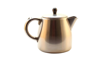 Photo - Metallic Teapot on Black Background, Kettle, Tea, Coffee, Beverage, Hot Drink, Serving, Pouring, Handle, Lid, Metal, Silver, Shiny, Polished, Kitchen, Tableware, Utensil, Drinkware, Cafe