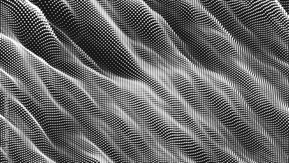 Poster point wave diagonal texture. abstract dot background. technological cyberspace background.