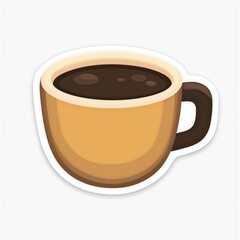 Obraz premium contour-cut sticker popular Aesthetic quality of the beautiful, 3d rendering, graphic design sticker for t generated AI