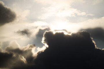 Paysage de Bretagne au coucher du soleil