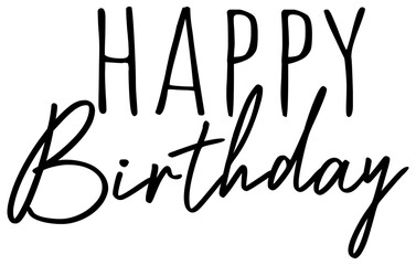 Obraz premium Happy Birthday | Bday Design | Celebratory Milestone