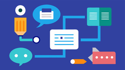 These descriptions focus on conveying the interaction between writers and AI tools in a visually engaging and clear manner.