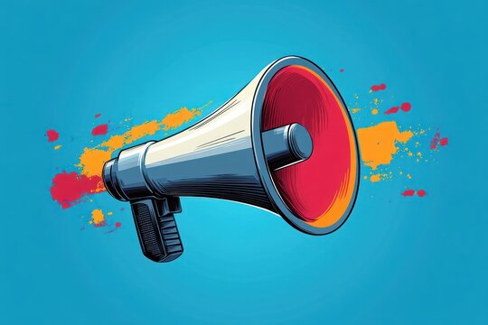 Strike Information Announcement Megaphone Demonstration Alert Union Education