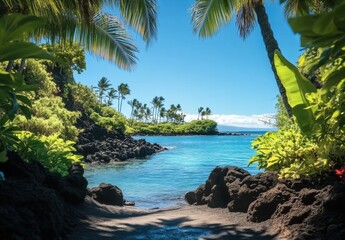 Relaxing beach escape maui nature photography tropical paradise serene view scenic beauty