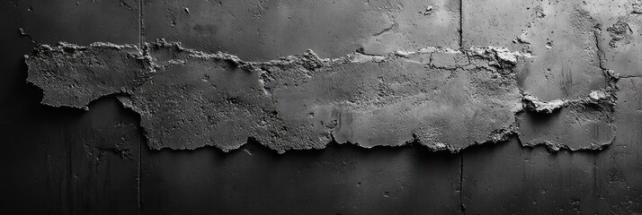 Aged Concrete Texture Background with High Contrast and Dramatic Shadows