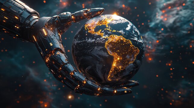 Robotic hand support ais vision for humanitys cosmic future