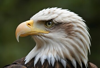 Obraz premium Close up american bald eagle 