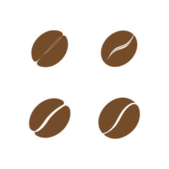 coffee bean icon vector
