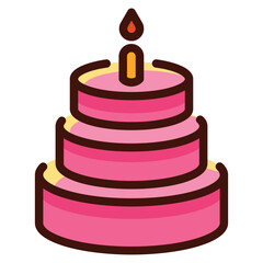 Birthday Cake Icon