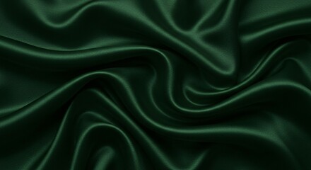 Obraz premium Luxurious silk fabric texture with elegant folds and soft lighting