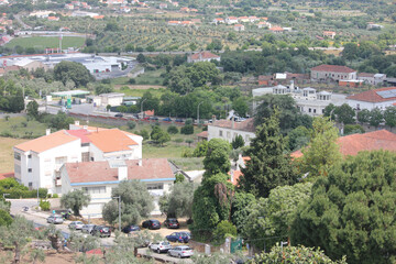 Fototapeta premium Castelo Branco, Beira Baixa, Portugal, May 14, 2024, Views from Castelo Branco