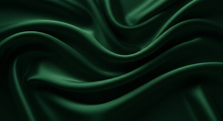 Fototapeta premium Luxurious silk fabric texture with elegant folds and soft lighting