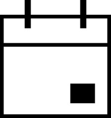 Fototapeta premium calendar icon