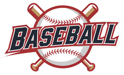 The text 'Baseball' is combined with the image of a baseball game, designed to make the meaning of the letters clearer and more visual.
