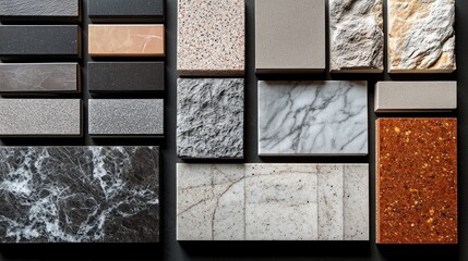 Modern Minimalist Stone Tile and Marble Texture Collection for Wall and Floor Finishing in Natural Style