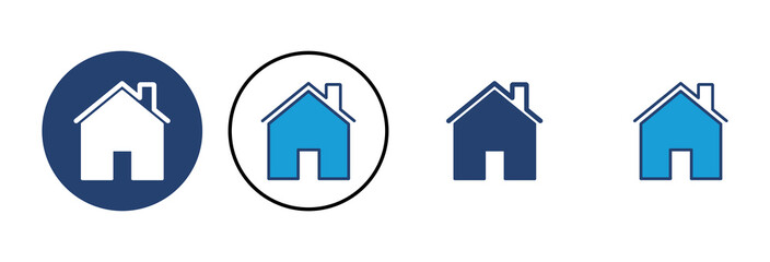 Fototapeta premium House icon vector. Home icon vector