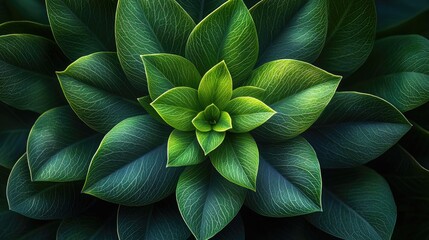 Close-up view of vibrant green succulent plants showcasing intricate leaf patterns and textures