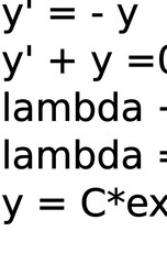 Solving easy differential equation