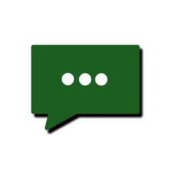 Speech Bubble Icon for Graphic Design Projects