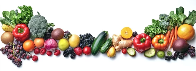 Crédence de cuisine Cuisine a vegetable poster for advertisement in groceries story  © Yudha