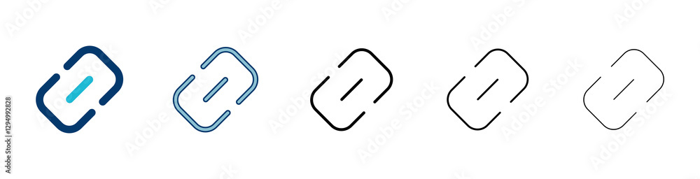 Poster external link symbol icon vector. link icon isolated on white background. link vector icon. hyperlin