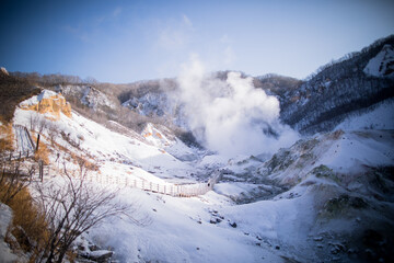 Winter snow and ice in Hokkaido and Tohoku, Japan