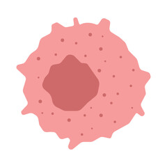 cancer cell colored icon