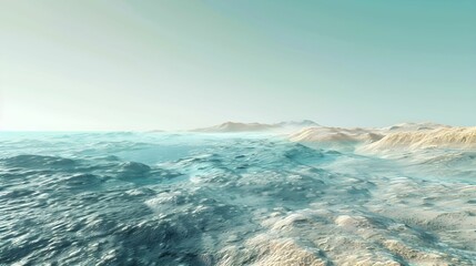 Fototapeta premium océano alienígena