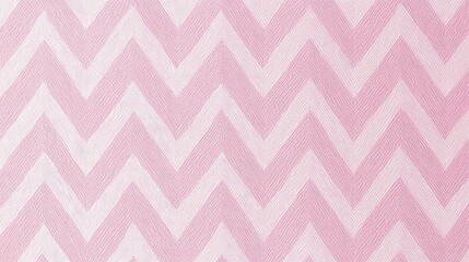 A pastel pink wallpaper with a subtle chevron pattern, providing space around for logos or text overlays.