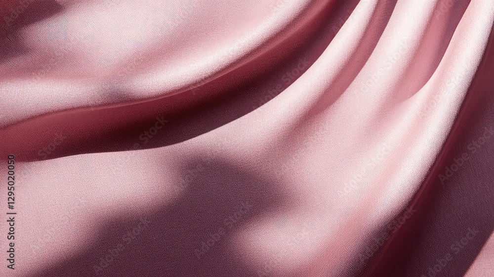 Poster elegant pink background with a textured paper-like feel, featuring gentle shadows and space for bran
