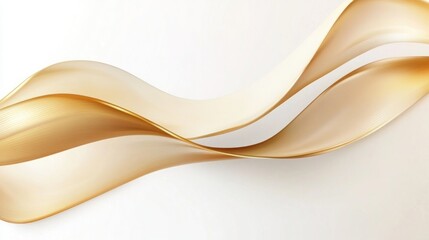 Golden liquid flowing, white background, elegance, cosmetic ad