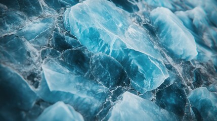 Obraz premium Ice shards close up in Arctic. Possible use Nature background