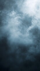 Ethereal abstract smoke forms a dreamy and atmospheric composition