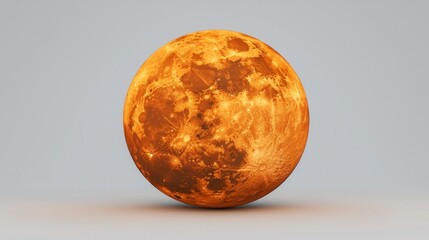 3D Rendered Mars, Space, Planet, Orbit
