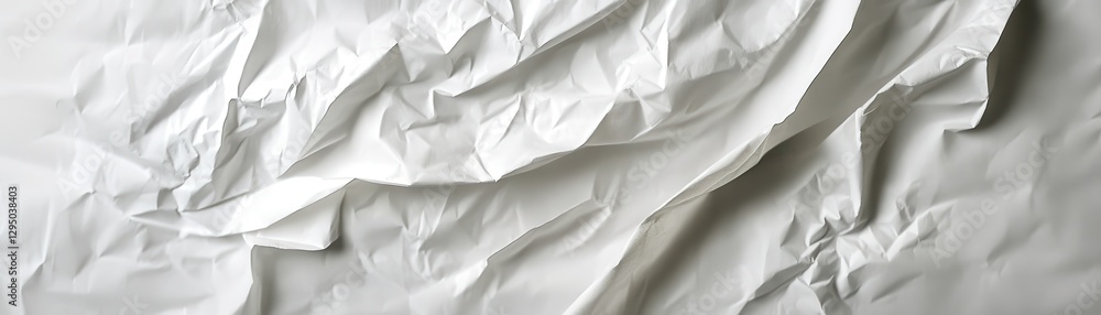 Poster a crisp white sheet of paper is neatly folded into a compact rectangle, showcasing its smooth textur