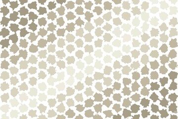 Pixel geometric pattern in soft brown and beige with a structured abstract arrangement. Digital mosaic concept