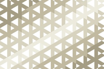 Abstract triangular grid in soft brown and beige creating a geometric network. Modern symmetry concept
