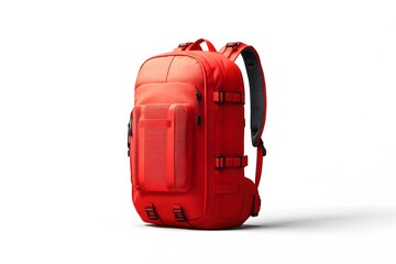 Fototapeta premium Photorealistic Backpacks Featuring Travel, Hiking, and Fashion Designs AI Art Isolated In Clean Background