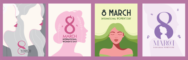 Empowering Women's Day Designs – Perfect for Social Media, Greeting Cards, and Honoring Women!