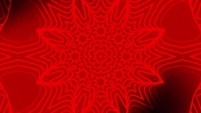 Stunning mandala red background with intricate floral symmetrical ornament decorative abstract pattern golden luxury spiritual vintage boho artistic ethnic sacred meditation aesthetic culture harmony
