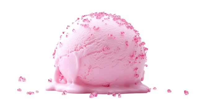 Bubblegum ice cream png image with transparent background for digital designs, web projects, and creative artworks.