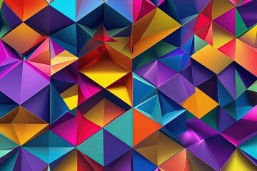 Obraz premium Dynamic Geometric Patterns and Network Design Frameworks for Modern Applications