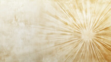 Textured Golden Background with Rays of Light and Warm Tones