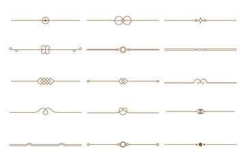 Minimalist Line Divider Decoration