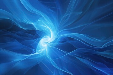 Fototapeta premium Vibrant Electric Blue Overlay with Soft Abstract Texture and Dynamic Light