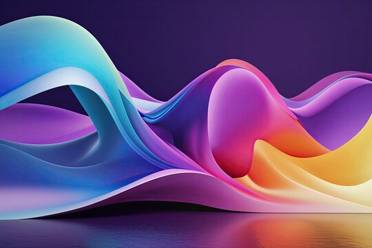 Bold Gradient Design Archive: Unique Shades and Polished Fluid Layout for Corporate Advertising Concepts