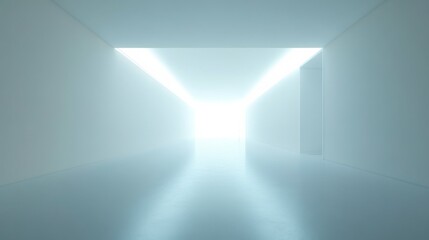 Minimalist Space with Soft Lighting for Presentations