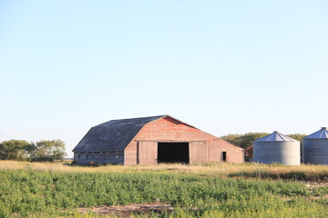 Obraz premium Saskatchewan Scenery Hafford Road Trip