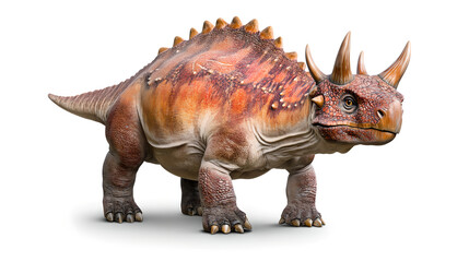 Naklejka premium Realistic 3D Render of a Prehistoric Pachycephalosaurus Dinosaur
