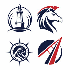 Abstract  logo and  icon design